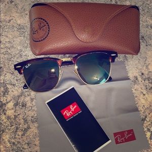 Gently worn Clubmaster Ray Bans